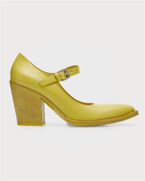 prada mary janes vintage|mary janes with block heel.